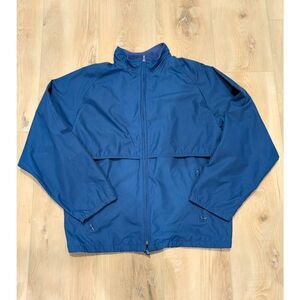 Vintage Pacific Trail Windbreaker Jacket Men’s Large Navy 90s Outdoor